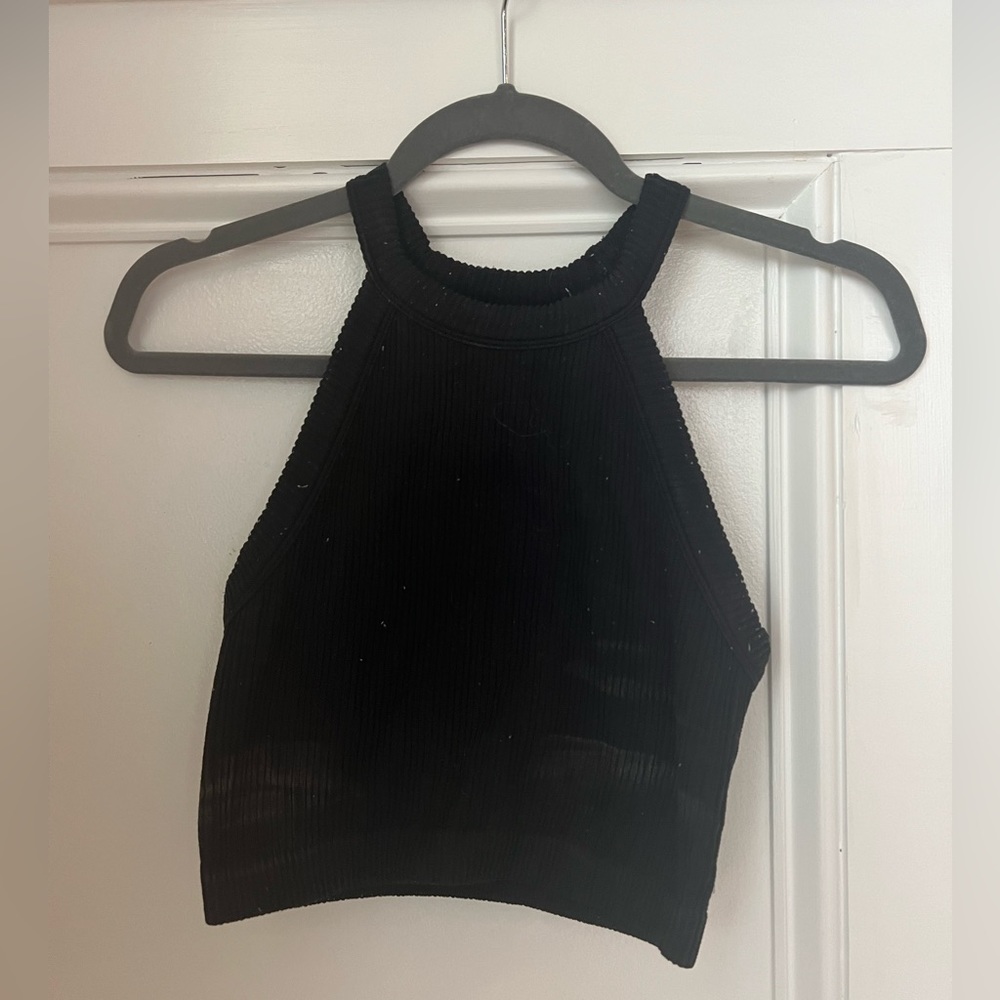 Aerie black tank top